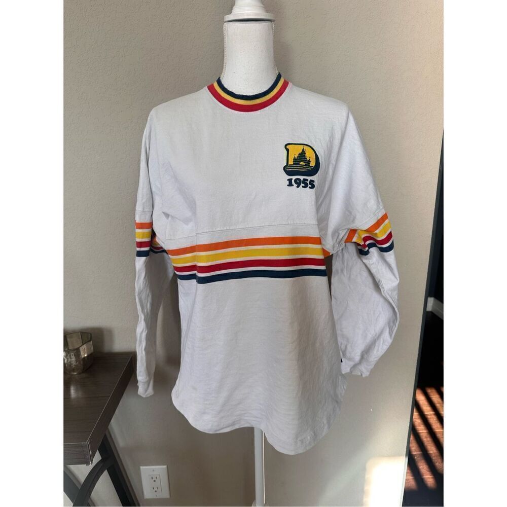 Vintage Disneyland Oversized Pullover 1955 Rainbow